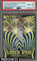 Stephen Curry [Galactic] #3 Basketball Cards 2018 Panini Revolution Shock Wave Prices