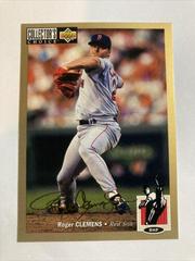 Roger Clemens [Gold Signature] #550 Baseball Cards 1994 Collector's Choice Prices