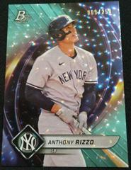 Anthony Rizzo [Aqua Ice Foil] Baseball Cards 2022 Bowman Platinum Prices