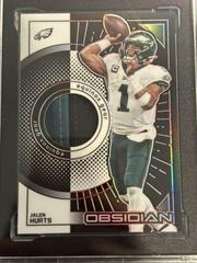 Jalen Hurts [Red] #EG-JHU Football Cards 2022 Panini Obsidian Equinox Gear Prices