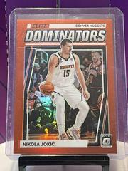 Nikola Jokic [Red] Basketball Cards 2022 Panini Donruss Optic Elite Dominators Prices