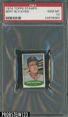 Bert Blyleven Baseball Cards 1974 Topps Stamps Prices
