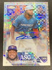 Vladimir Guerrero Jr. [Xfractor] #ASGA-VG Baseball Cards 2023 Topps Chrome Update All Star Game Autographs Prices