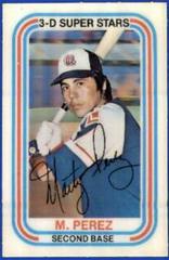 Marty Perez #26 Baseball Cards 1976 Kellogg's Prices