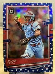Yadier Molina [Spirit of 76] #102 Baseball Cards 2020 Panini Donruss Optic Prices