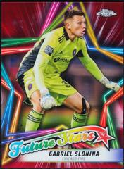 Gabriel Slonina [Red] Soccer Cards 2022 Topps Chrome MLS Future Stars Prices
