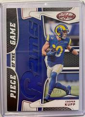 Cooper Kupp Football Cards 2022 Panini Certified Piece of the Game Prices