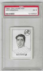 Joe DiMaggio Baseball Cards 1950 Callahan Hall of Fame Prices