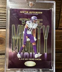 Justin Jefferson #M-12 Football Cards 2023 Panini Certified The Mighty Prices