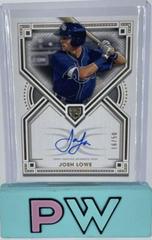Josh Lowe #DRA-JLO2 Baseball Cards 2022 Topps Definitive Rookie Autographs Prices