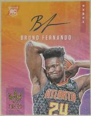 Bruno Fernando #FP-BFR Basketball Cards 2019 Panini Court Kings Fresh Paint Autographs Prices