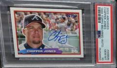 Chipper Jones [Autograph] #88BM-6 Baseball Cards 2022 Topps Archives 1988 Big Minis Prices