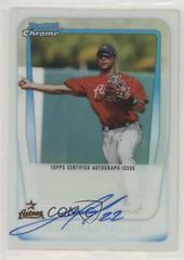Jonathan Villar [Refractor Autograph] Baseball Cards 2011 Bowman Chrome Prospects Prices