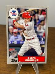 Rhys Hoskins [Black] #87TB-24 Baseball Cards 2022 Topps 1987 Series 2 Prices