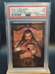 Jake Roberts [Gold] Wrestling Cards 2009 Topps WWE Legends of the Ring Prices