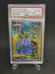 Russell Westbrook [Gold Pulsar Prizm] Basketball Cards 2014 Panini Prizm Fireworks Prices