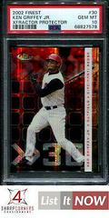 Ken Griffey Jr. [Xfractor] Baseball Cards 2002 Finest Prices