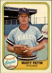 Marty Pattin #37 Baseball Cards 1981 Fleer Prices