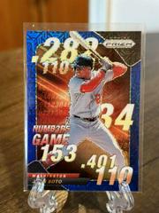 Juan Soto [Blue Mojo] Baseball Cards 2020 Panini Prizm Numbers Game Prices