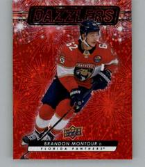 Brandon Montour [Red] Hockey Cards 2023 Upper Deck Dazzlers Prices