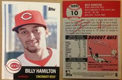 Billy Hamilton #10 Baseball Cards 2016 Topps Archives Prices