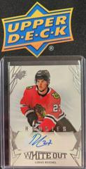 Lukas Reichel #WOR-LR Hockey Cards 2022 SPx White Out Rookie Autographs Prices
