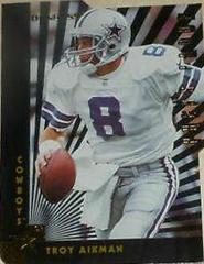 Troy Aikman [Press Proof Gold Die Cut] #10 Football Cards 1997 Panini Donruss Prices