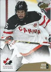 Adam Musil [Gold] #4 Hockey Cards 2015 Upper Deck Team Canada Juniors Prices