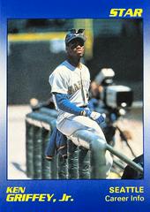 Ken Griffey, Jr #8 Baseball Cards 1990 Star Ken Griffey Jr. Blue Prices