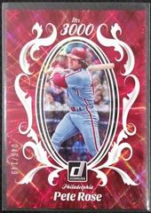 Pete Rose [Red] #M3K-2 Baseball Cards 2023 Panini Donruss Mr. 3000 Prices