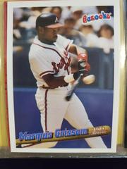 Marquis Grissom #57 Baseball Cards 1996 Bazooka Prices