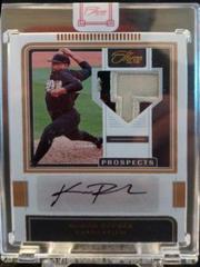 Kumar Rocker [Gold] #PJA-KR Baseball Cards 2022 Panini Three and Two Prospect Jersey Autographs Prices