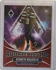 Kenneth Walker III [Red] #RIS-8 Football Cards 2022 Panini Phoenix Rookie Rising Prices