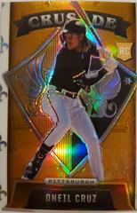 Oneil Cruz [Neon Orange] #3 Baseball Cards 2022 Panini Chronicles Crusade Prices