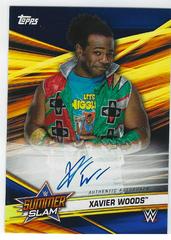 Xavier Woods [Blue] #OC-XW Wrestling Cards 2019 Topps WWE SummerSlam Autographs Prices