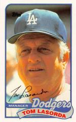 Tom Lasorda Baseball Cards 1989 Topps Ljn Baseball Talk Prices