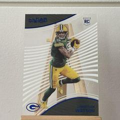 Christian Watson [Blue] #CVR-6 Football Cards 2022 Panini Chronicles Clear Vision Rookies Prices
