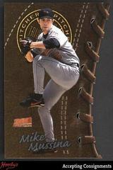 Mike Mussina [Luminous] #T9A Baseball Cards 1998 Stadium Club Triumvirate Prices