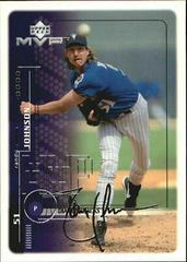 Randy Johnson [Silver Script ] Baseball Cards 1999 Upper Deck MVP Prices