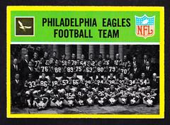 Philadelphia Eagles [Team Card] #133 Football Cards 1967 Philadelphia Prices