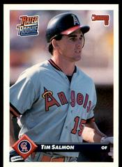 Tim Salmon #176 Baseball Cards 1993 Donruss Prices