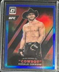 Donald Cerrone [Blue] #21 Ufc Cards 2022 Panini Donruss Optic UFC Also Known As Prices