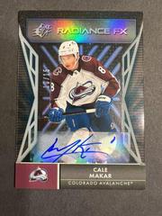 Cale Makar [Autograph] #RFX-14 Hockey Cards 2021 SPx Radiance FX Prices