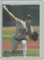 Greg Maddux #299 Baseball Cards 1996 Fleer Tiffany Prices