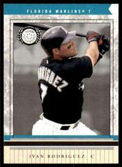 Ivan Rodriguez #6 Baseball Cards 2003 Fleer Patchworks Prices
