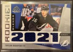 Taylor Raddysh Hockey Cards 2021 SP Game Used Rookie Blends Prices