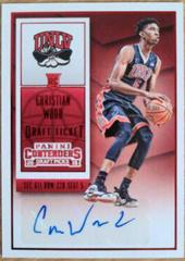 Christian Wood [Autograph Draft Ticket] Basketball Cards 2015 Panini Contenders Draft Picks Prices