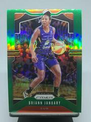 Briann January [Prizm Green] #2 Basketball Cards 2020 Panini Prizm WNBA Prices