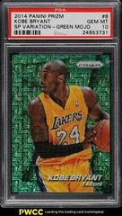 Kobe Bryant [Green Mojo] Basketball Cards 2014 Panini Prizm SP Variations Prices