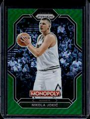 Nikola Jokic [Green] #PS1 Basketball Cards 2023 Panini Prizm Monopoly All-Star Prices